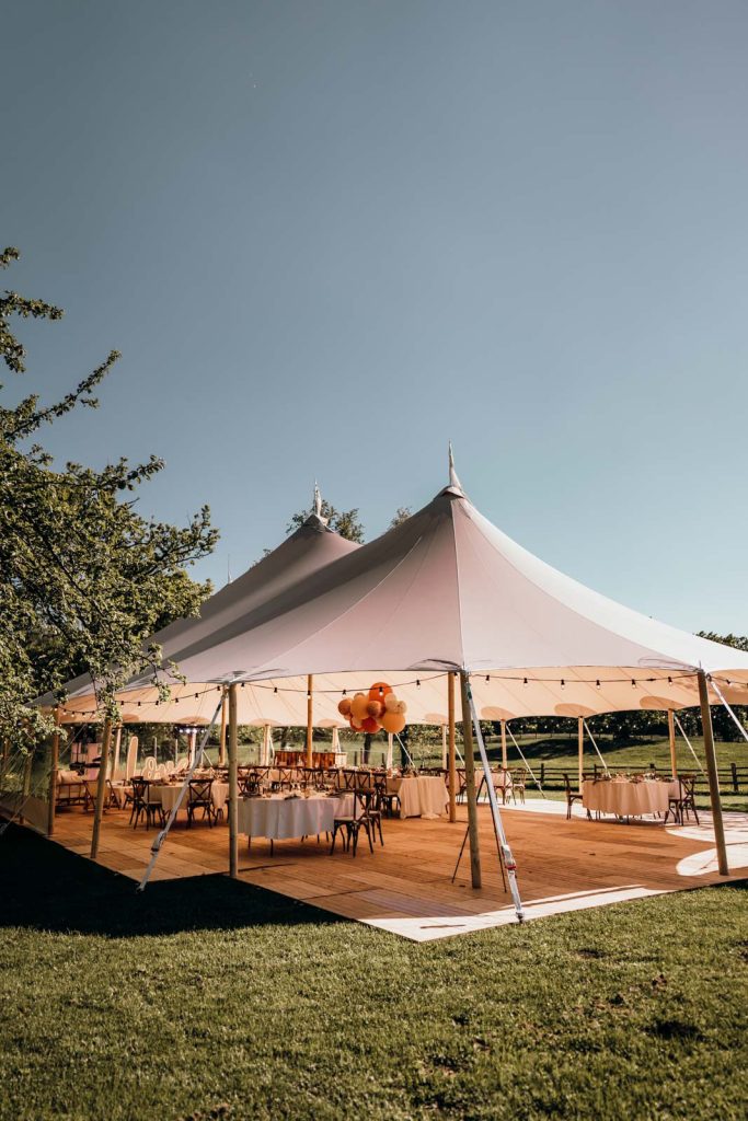 Sailcloth-Zelt mit rund 150 qm, GS EVENTS