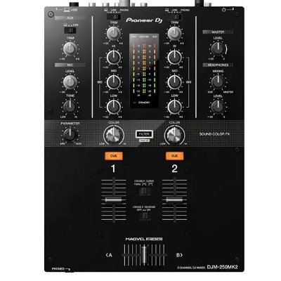 DJ-Mixer - Pioneer DJM 250 MK II - 2 Kanal